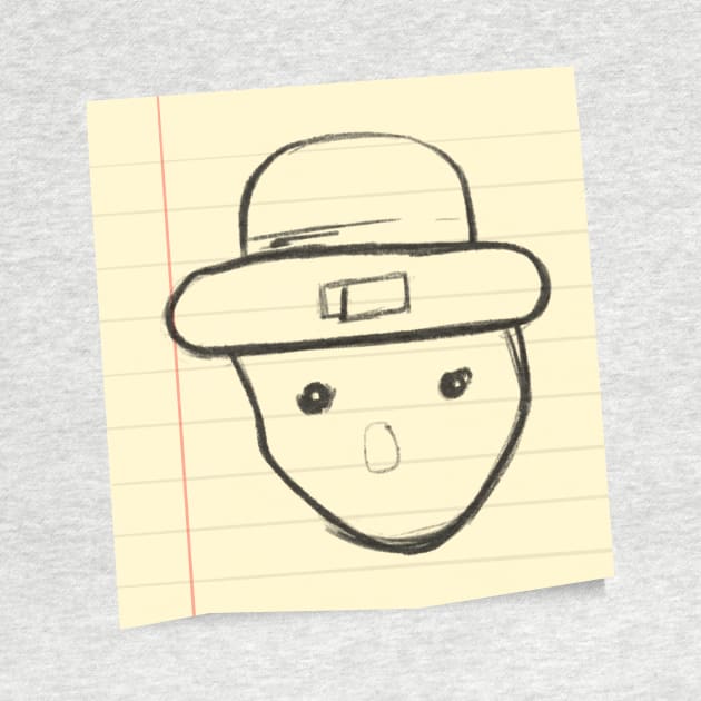 Alabama Leprechaun - Amatuer Sketch by sombreroinc